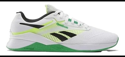Reebok Men's NANO X4 [ Ftwwht/Soacye/Spogre ] Cross Training Shoes - 100074180