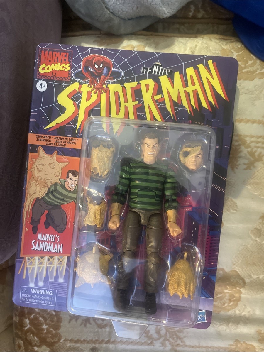 MARVEL LEGENDS サンドマン Amazon.com: Spider-Man Hasbro Marvel Legends Series 6-inch Scale