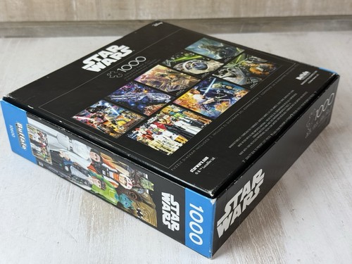 RARE Star Wars Vintage Figures Collector's Buffalo Puzzle 1000 Pieces COMPLETE - Picture 3 of 8