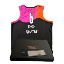 Angel Reese Autographed Jordan 2024 WNBA All-Star Game Black Jersey /50 COA