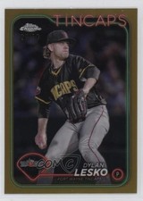 2024 Topps Pro Debut Chrome Gold Refractor 29/50 Dylan Lesko #PDC-139 1bi0