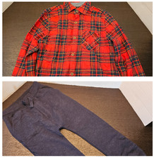Next Brand Kids Flannel and Pants 6 - 7 Years