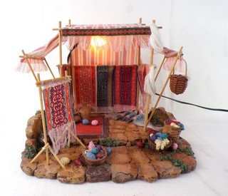 1998 Fontanini 5" WEAVER'S SHOP NATIVITY VILLAGE ACCESSORY 5022 Italy Great Shop