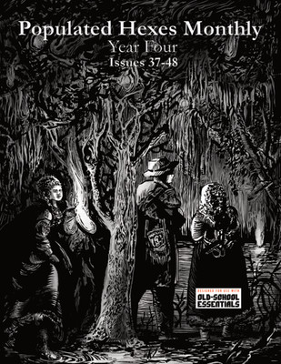Populated Hexes Monthly, Year Four (hardcover)