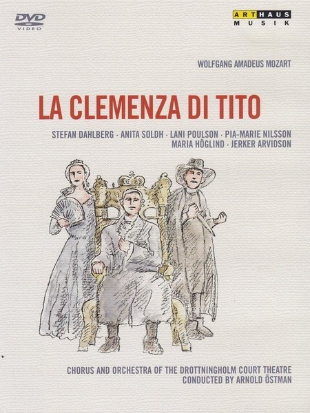 Music Dvd - Wolfgang Amadeus Mozart - La Clemenza Di Tito - Arthaus Musik -D- N-image