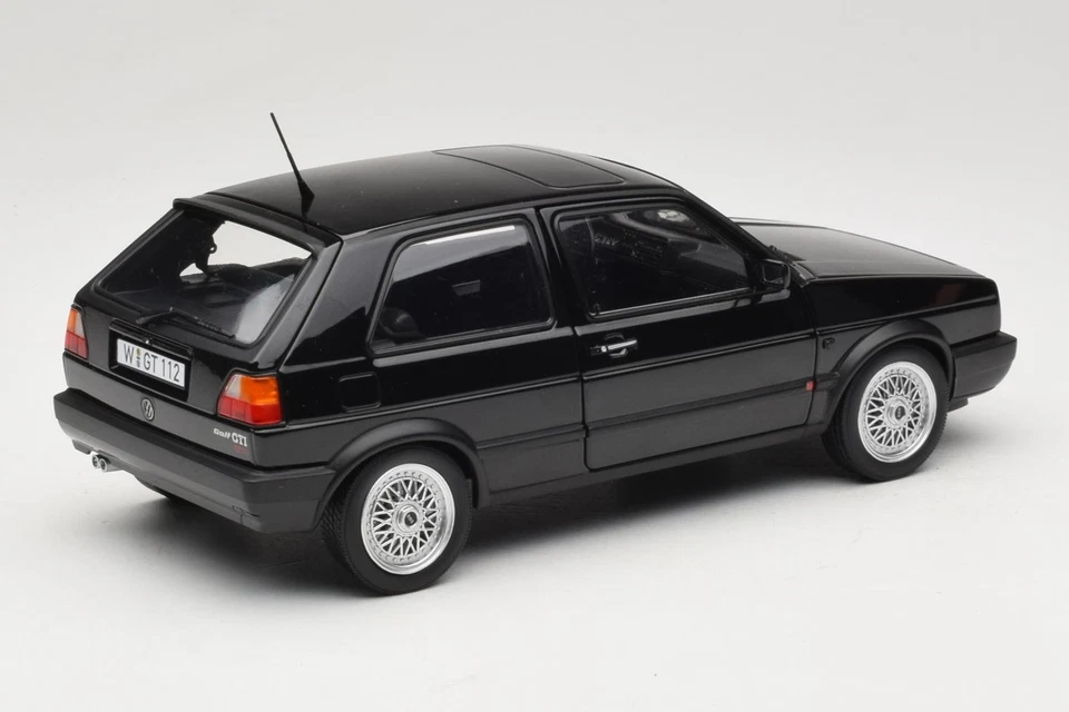 188444 Volkswagen Golf GTI Mk2 Black Norev 1:18 - Photo 3/4