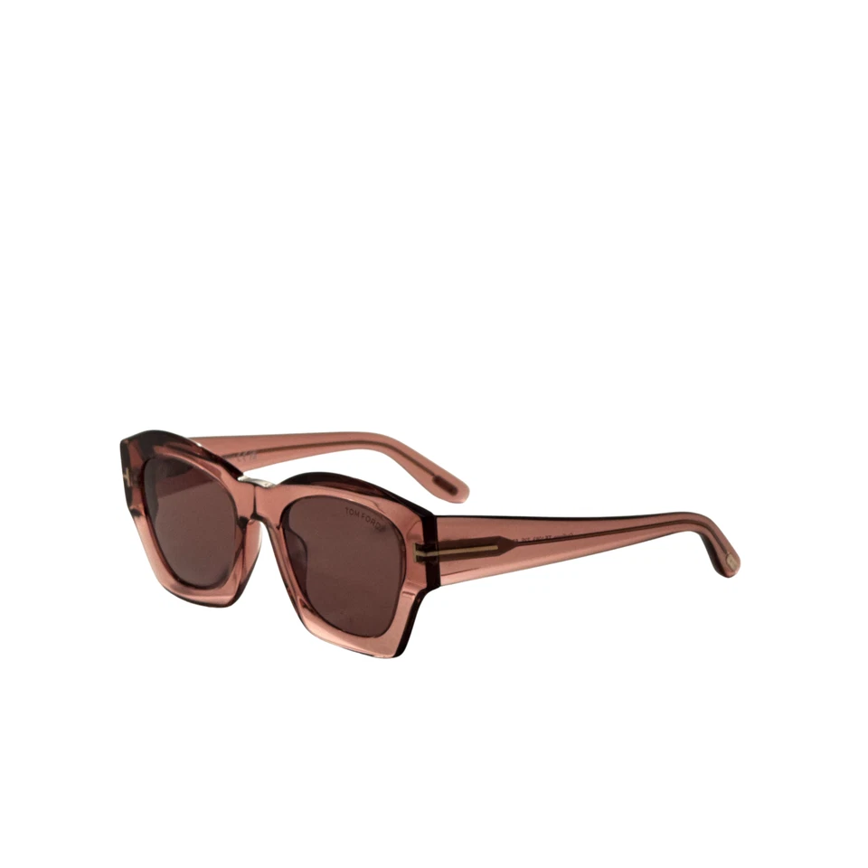 Gafas de sol para mujer Tom Ford Giuliana 52 mm rosa oscuro brillante FT1083-72E-52