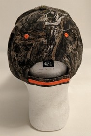 Newton Electric Supply NES Mossy Oak Green Camo/Orange Baseball Hat Hook&Loop