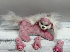 Puppy Surprise With 3 Pups In Her Tummy Very Nice Condition Cute Stuffed Animal