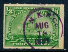 99c Start! US Revenue Stamp Battleship RB20 N.K. Fairbank Co. SON cancel — photo 1