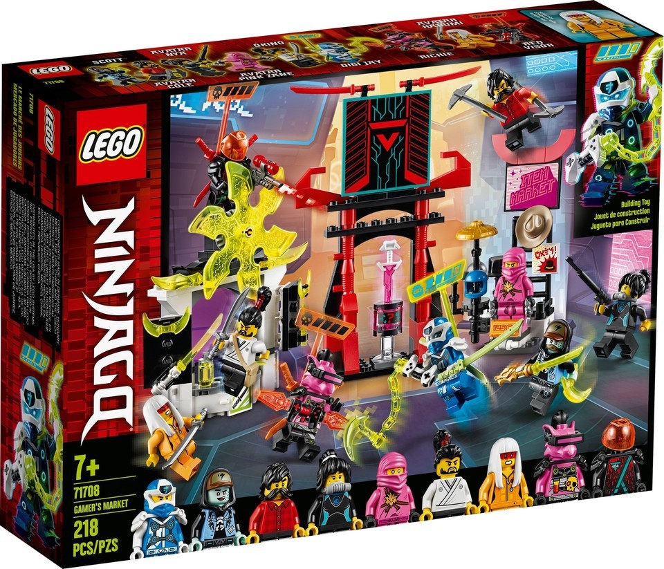 LEGO ~ NINJAGO GAMER'S MARKET (Set #71708) ~ New/Unopened