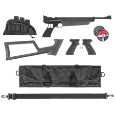 Crosman 2289CFKT The Drifter Convertible .22 Caliber Pellet Pistol/Air Rifle Kit