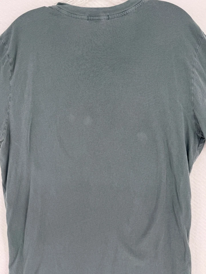 James Perse Mens Blue V Neck Short Sleeve T Shirt Sz 3/L - Image 3 of 4