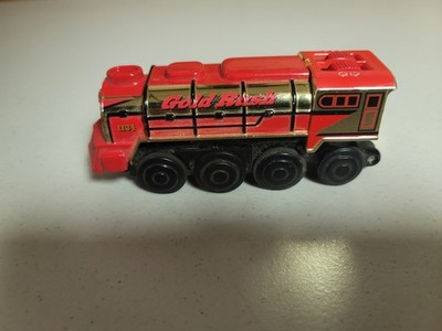 Lionel Learning Curve Wooden Railway Battery Powered Gold Rush Train with Light
