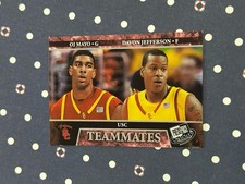 2008 Press Pass OJ Mayo/Davon Jefferson Rookie Teammates #59 USC Trojans RC (Q)