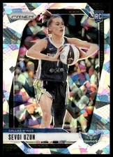 Sevgi Uzun Rookie RC 2024 Panini Prizm WNBA #92 Ice Prizms Dallas Wings