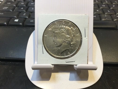 BU 1928-S Peace Dollar (all original), U.S. Silver Type Coin MS UNC