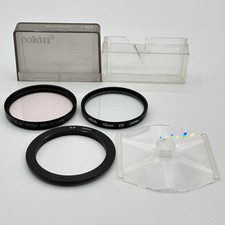Miscellaneous Camera Lens Filters Covers Lot Black