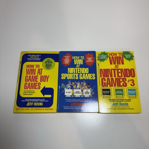 How To Win At Nintendo Games Books Jeff Rovin NES SNES Gameboy Vintage - Foto 6 di 16