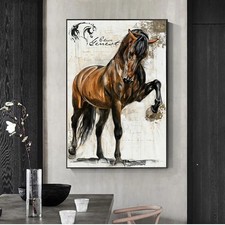 Modern Horse Canvas Painting Home Decor Animal Posters Print Wall Art Home Decor