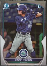 2023 Bowman Draft #BDC-171 Brock Rodden Chrome Baseball EX