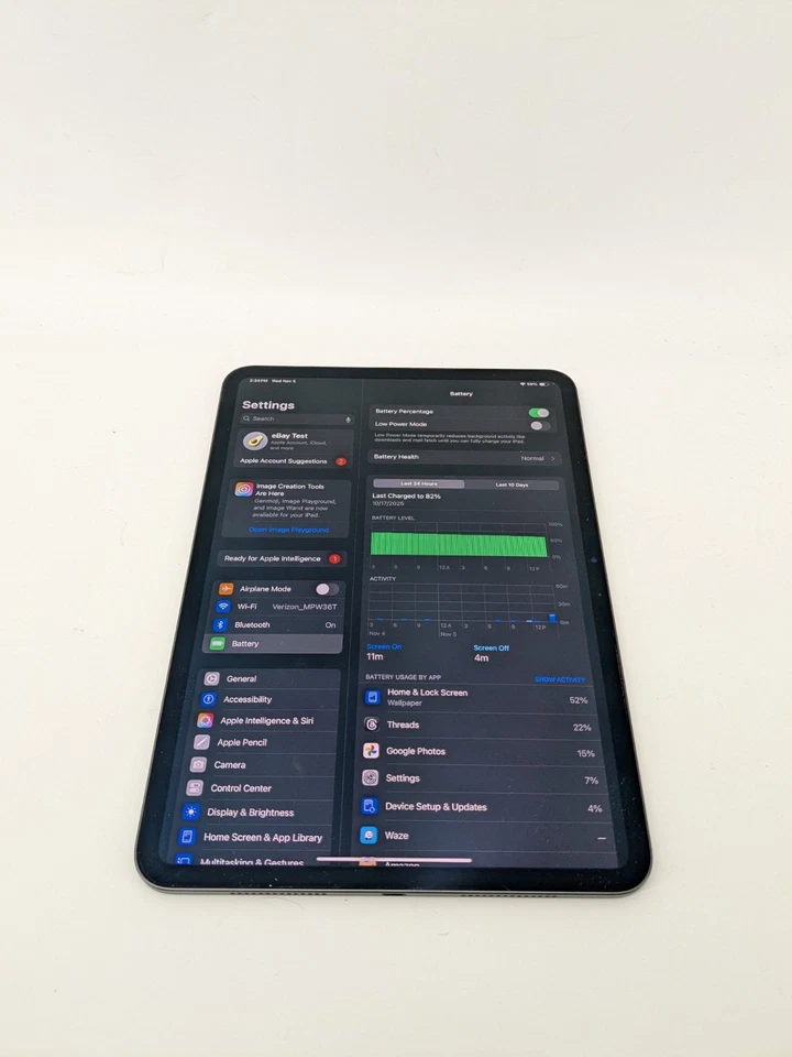 Apple iPad Pro 11" M4 256GB preto espacial MVV83LL/A - Apenas Wi-Fi - Imagem 3 de 4