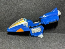 1997 Bandai Power Rangers In Space Deluxe Blue Galaxy Cycle Incomplete (CDTB1)