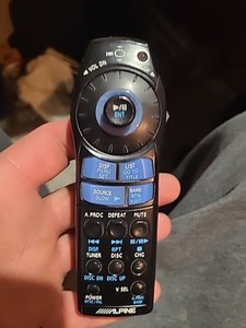 Genuine OEM Alpine RUE-4168 Original Audio Remote Control JAPAN Rare