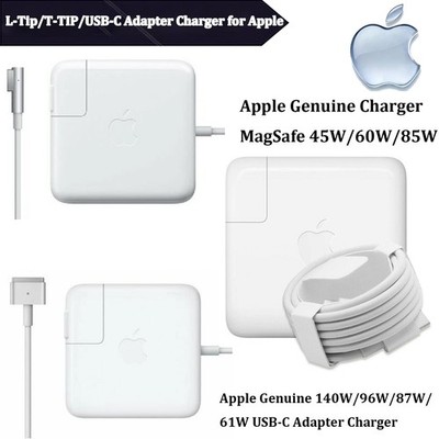 OEM Genuine 30W 45W 60W 61W 67W 85W 87W 96W 140W USB-C Adapter Charger For Apple