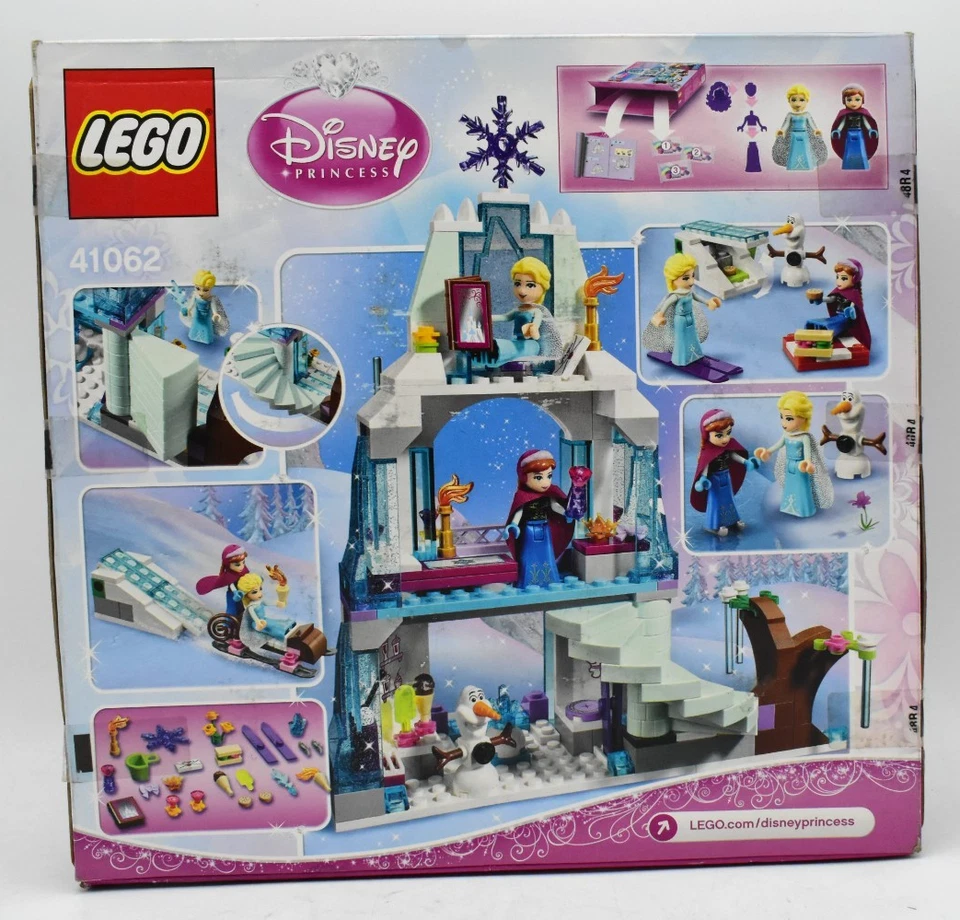 LEGO Disney Princesa Frozen Castillo de Hielo Brillante de Elsa #41062 - Sellado de fábrica Foto 2 de 4