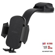 Phone Holder for Cars,Strong Suction Cup Car Phone Holder Universal black