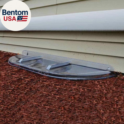 Straight Flat Window Well Cover 39 In. W X 13 In. D X 2-1/2 In. H Economy