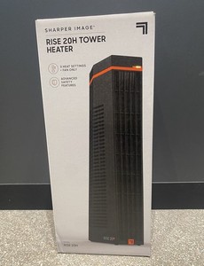 Rise 20H 1500-Watts Black Indoor Electric Tower Fan Space Heater 2024 SI