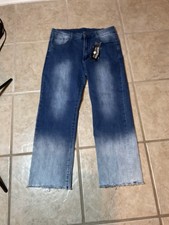 Ashely Mason Premium Embroidered Bootcut Stre...