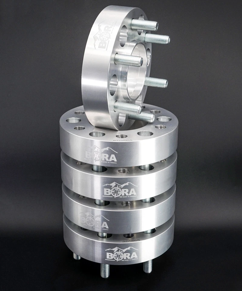 Espaciadores de rueda BORA de 1,00" para Toyota Tacoma (1995-2020, dos espaciadores) hechos en EE. UU.  Foto 2 de 4