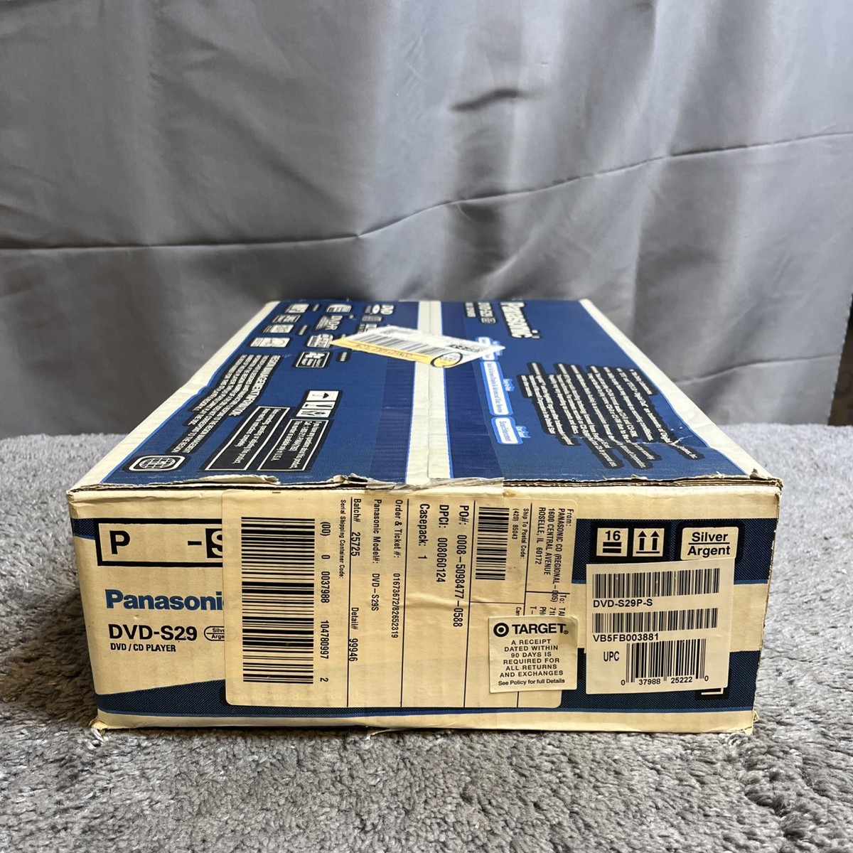 Panasonic DVD-S29 DVD/CD Player - Sealed And NEW In Box | eBay