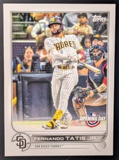 2022 Topps Opening Day Fernando Tatis Jr. #50 San Diego Padres
