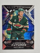 2022-23 Upper Deck Black Diamond Diamond Futures Matt Boldy #BDF-MB /299 Rookie