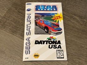 Daytona USA Sega Saturn Complete w/Reg Card Authentic
