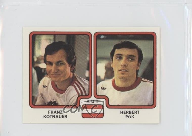 Franz Kotnauer, Herbert Pok #306 Hockey Cards 1979 Panini Stickers trading card — raw and PSA graded price guide