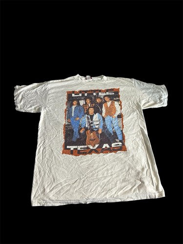 Vintage 1994 Little Texas Shirt Mens XL Country Concert with Signatures - 第 1/7 張圖片