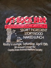 RARE Limited Production Randy Jackson of Zebra Charity Concert T-Shirt Black XL