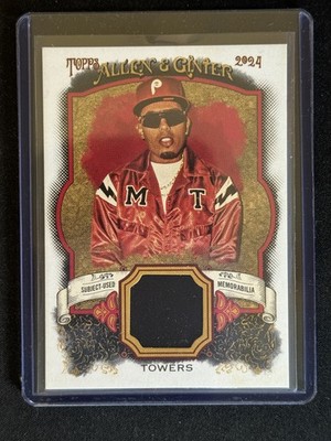 2024 Topps Allen & Ginter #AGR-MTO Myke Towers Full-Size Relics A