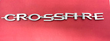 2004-2008 Chrysler Crossfire Rear Emblem Logo Badge Trunk Chrome Crossfire Oem 2004-2008 Chrysler Crossfire Rear Emblem Logo Badge Trunk Chrome Crossfire Oem