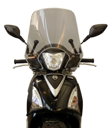 PARE-BRISE TRANSPARENT FACO Avec Fixations Pour SYM Symphony 50 2017