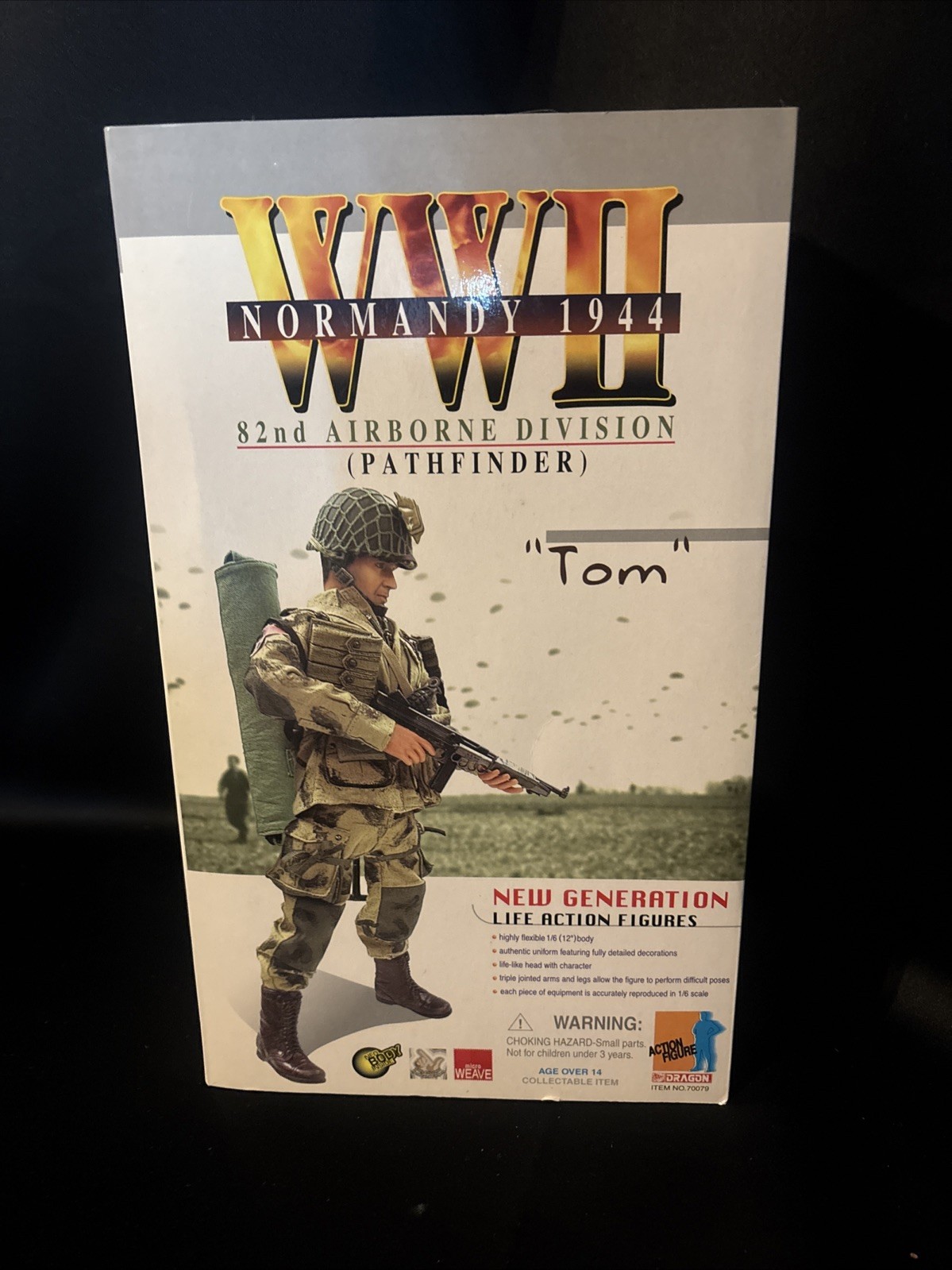 DRAGON U.S. WW 2/82nd AIRBORNE DIVISION NORMANDY 1944 PATHFINDER ACTION FIGURE