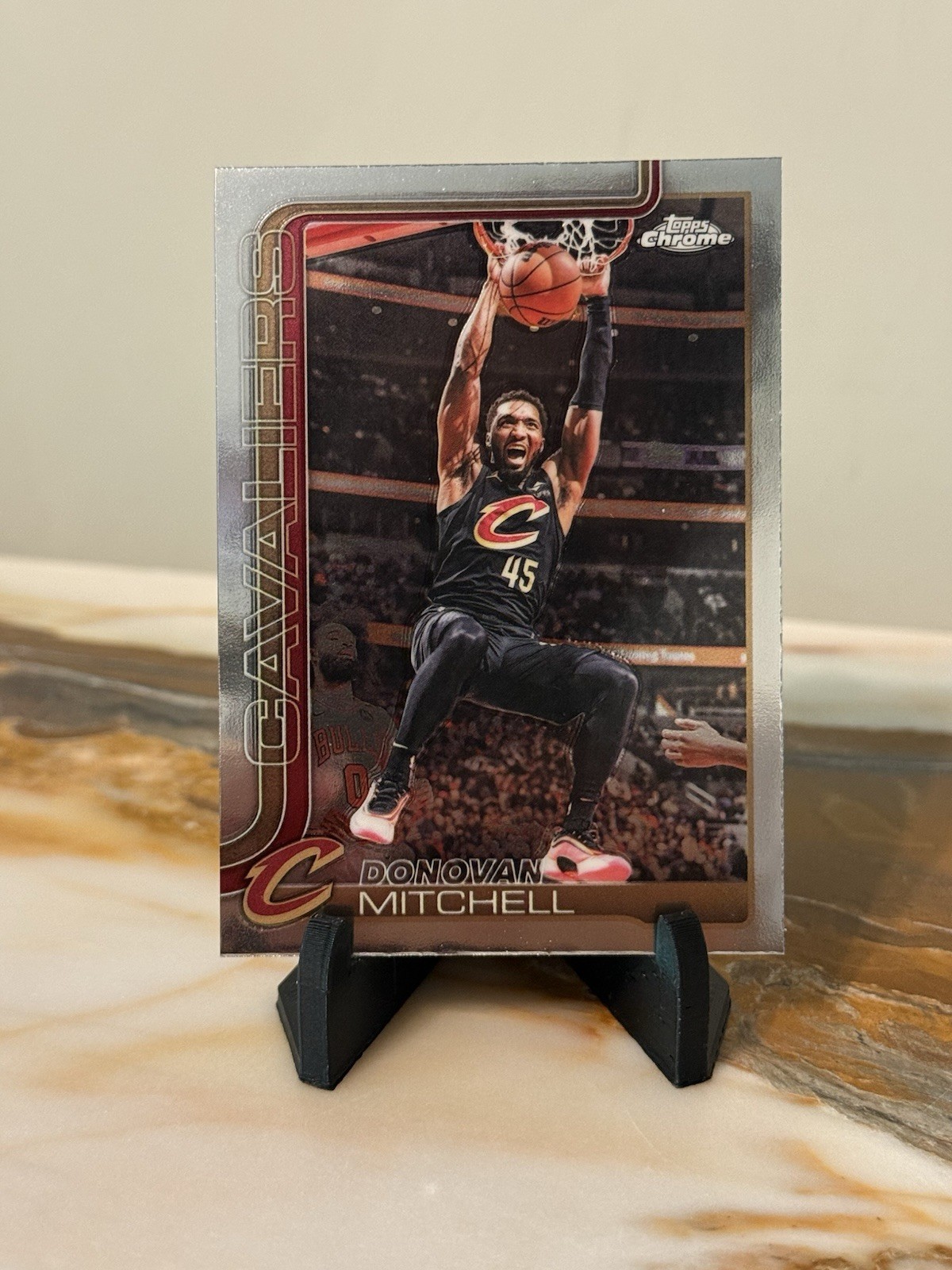 2025-26 Topps Chrome Update Donovan Mitchell Base #19 Cavaliers QTY AVAIL