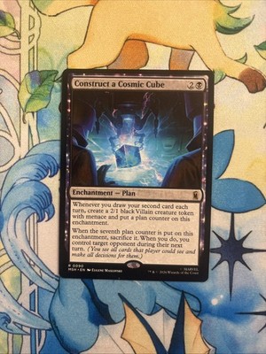 Wizards of the Coast MTG Construct a Cosmic Cube Mythic Colorless Plan EN 0090