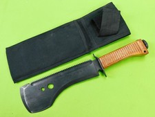 Vintage Soviet Russian USSR Survival Large Machete Knife w/ US Sheath