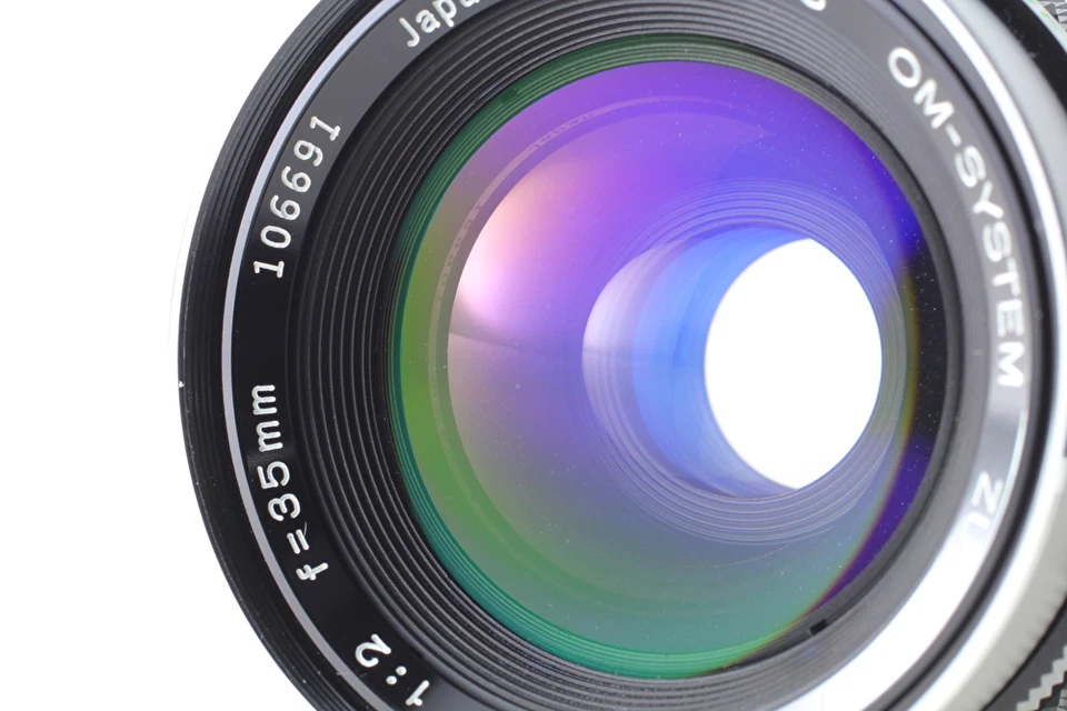 【N COMO NUEVO en Caja】 Olympus OM System Zuiko MC Auto-W 35mm F2 Lente Gran A... - Imagen 4 de 4